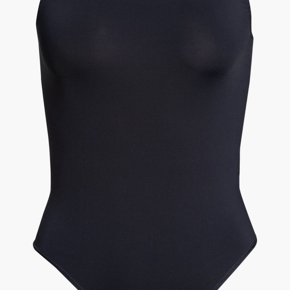 SKIMS Soft Smoothing Seamless Bodysuit in Black